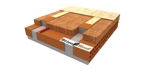 Solaio in fibra di legno Flex